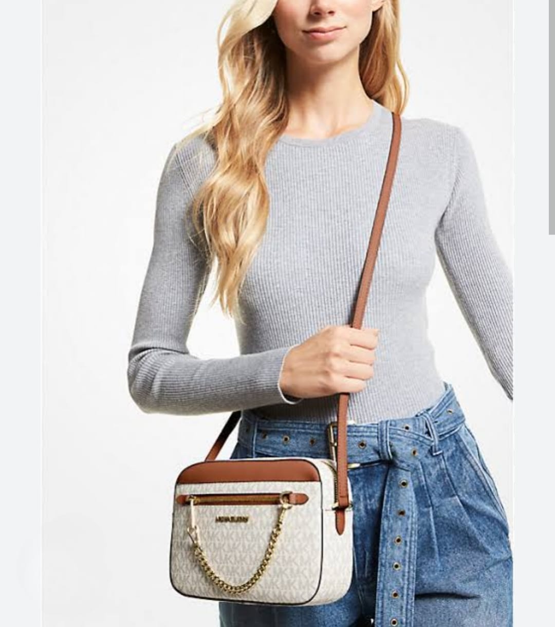 MICHAEL KORS JET SET BOX SLING