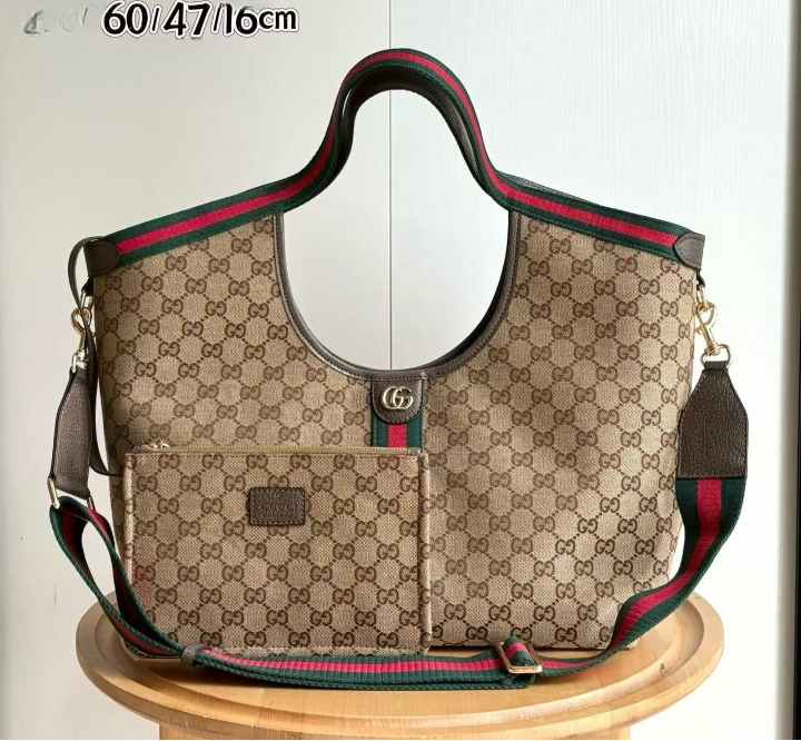 GUCCI GIGLIO SIGNATURE TOTE